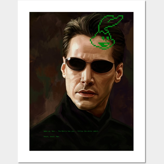 The Matrix Wall Art by dmitryb1